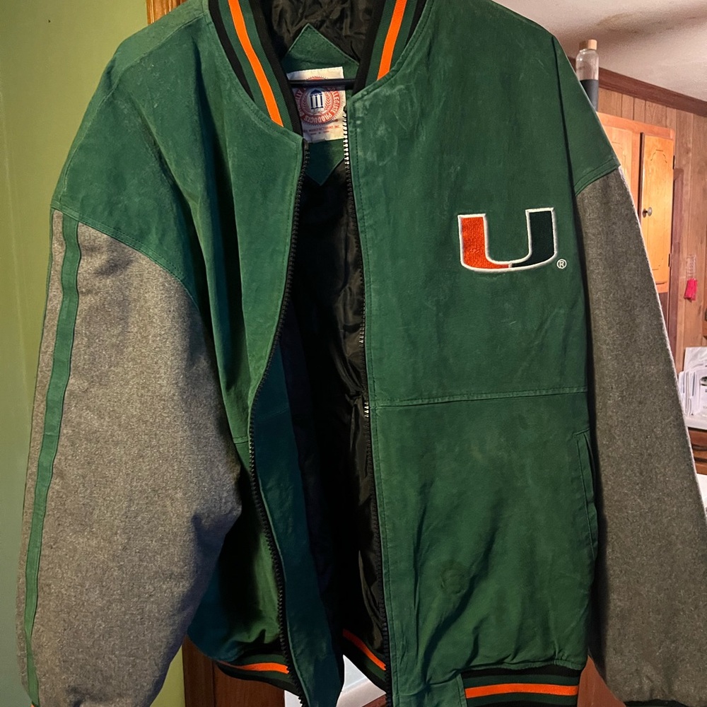 Official licensed University of Miami jacket